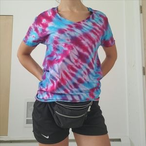 Tie-Dye - Fuchsia/Blue - Hand-Dyed✌️